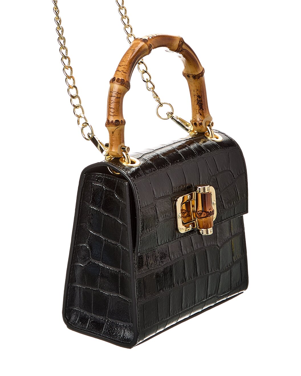 Croco Satchel