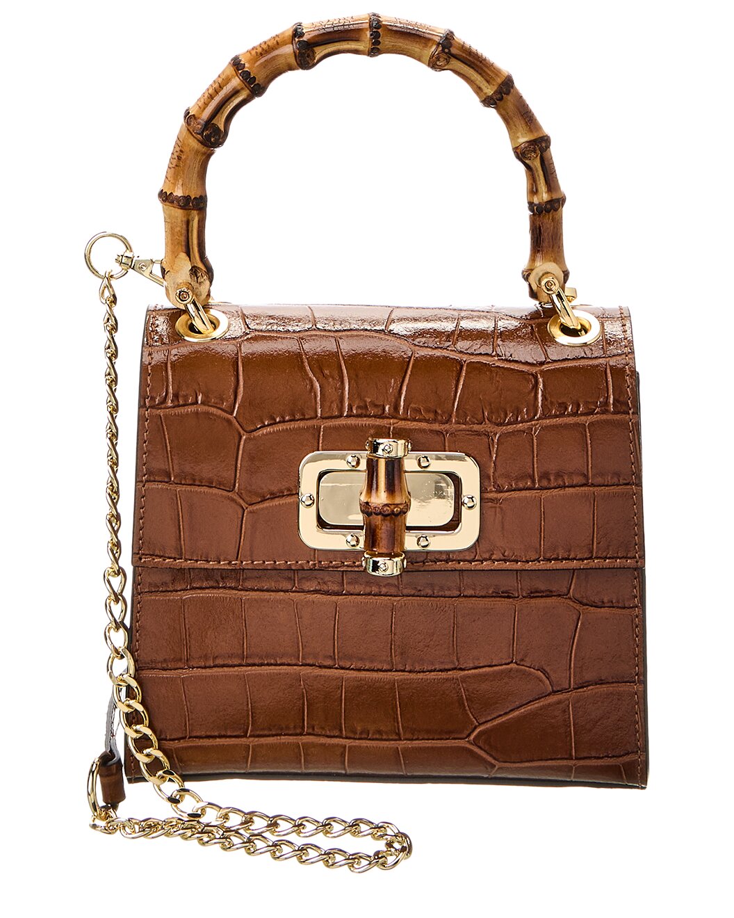 Croco Satchel