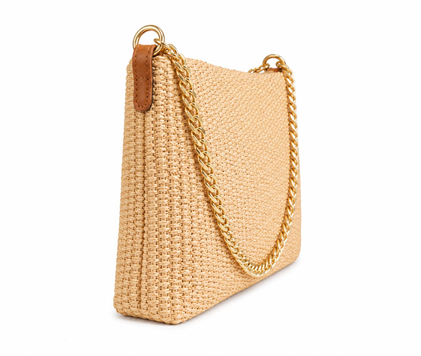Raffia Shoulder Bag