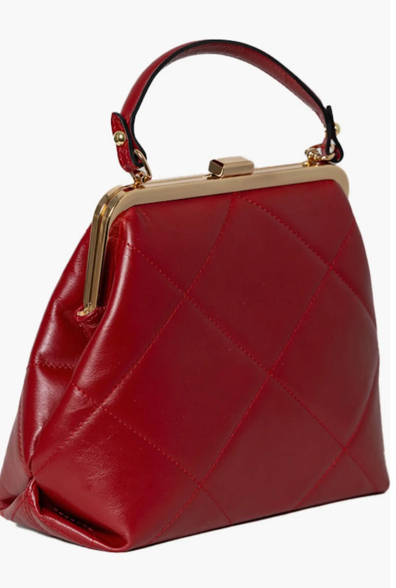 Laila Quilted Satchel