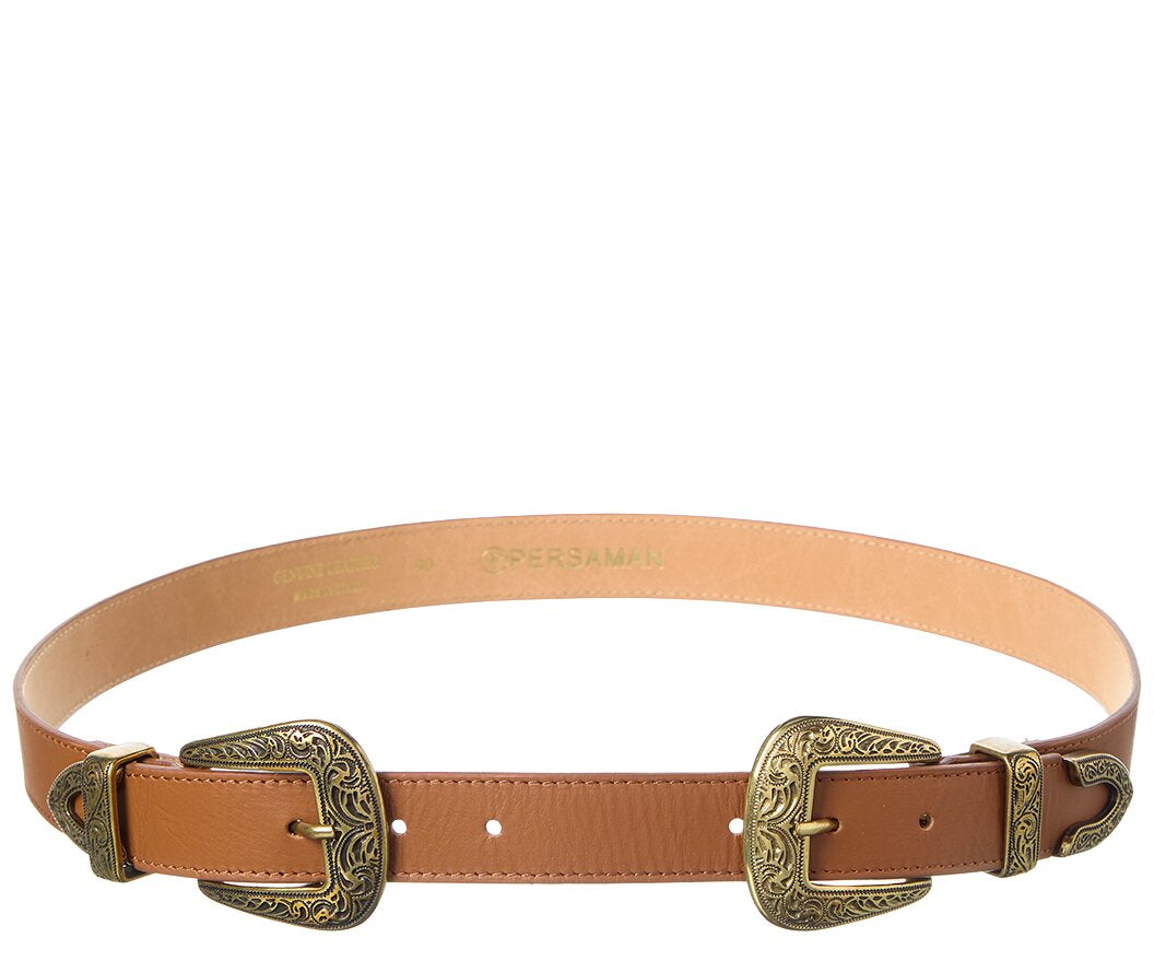 Palmer Leather belt – Persaman New York display picture 2