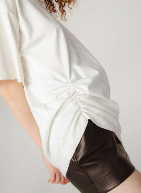 Leather Mini Shorts