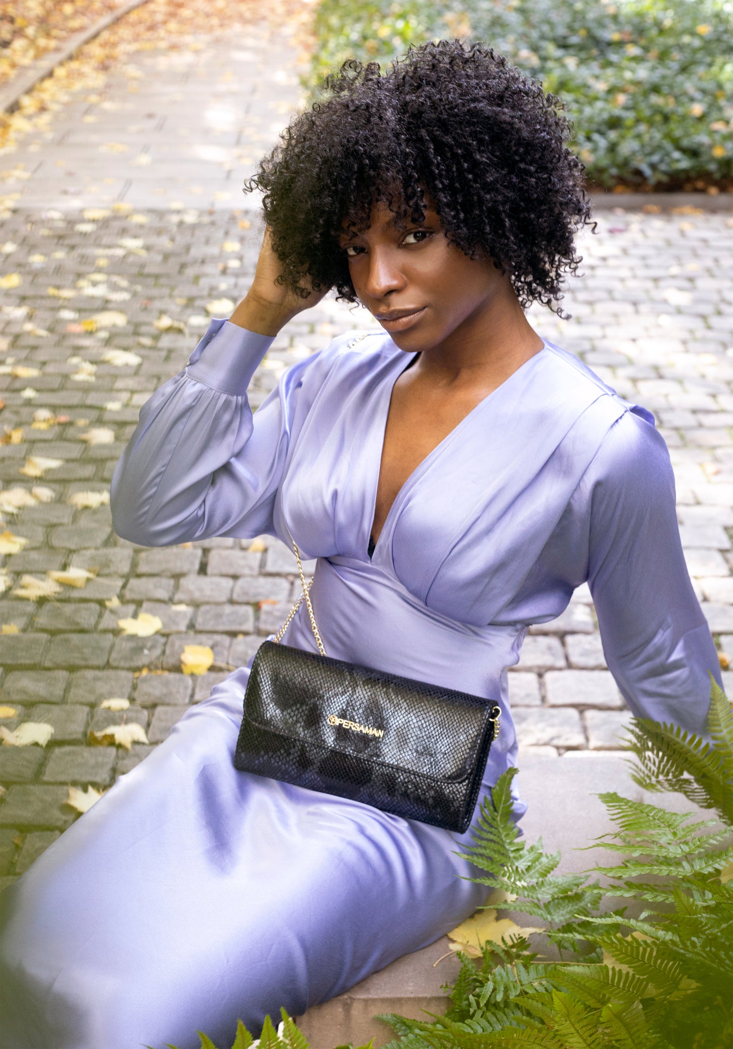 Evening Leather Clutch