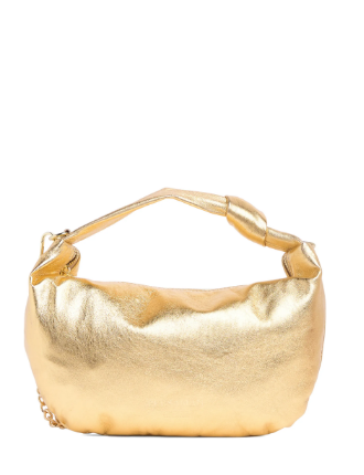 Metallic Nappa Shoulder Bag