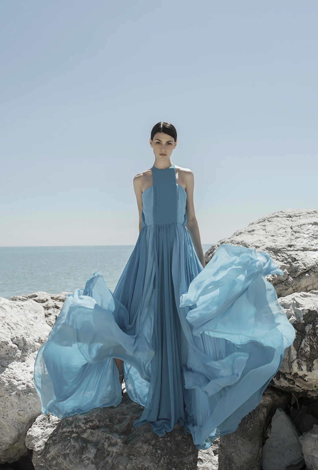 Shades of Blue Maxi