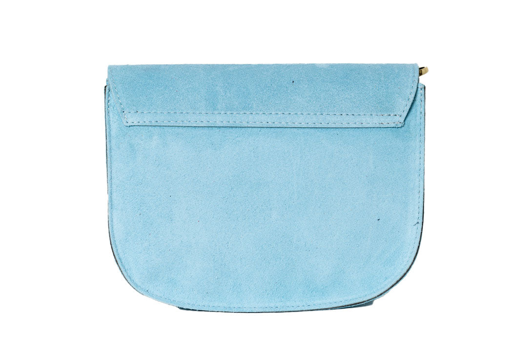 Suede Bee Crossbody