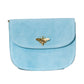 Suede Bee Crossbody