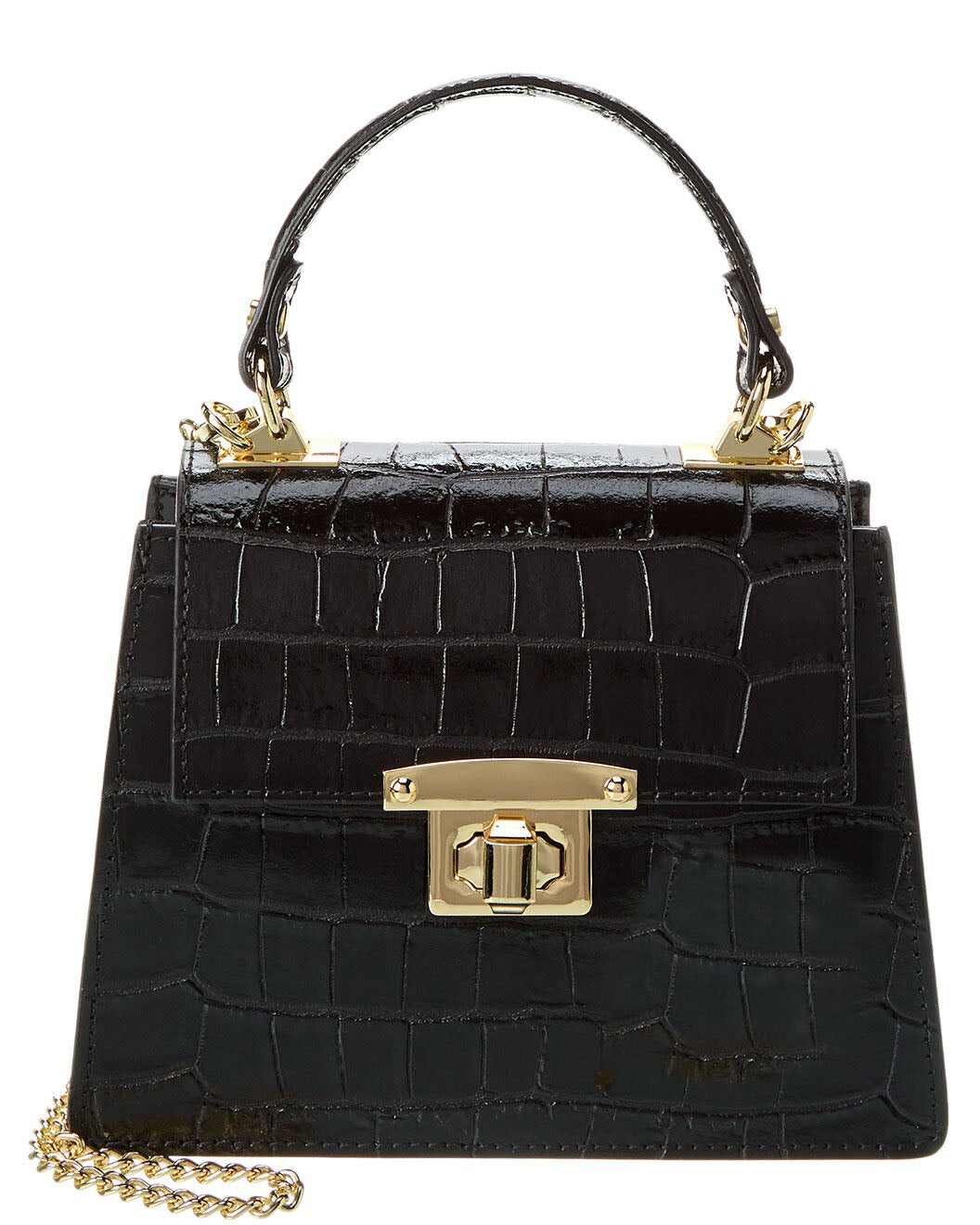 Embossed Satchel