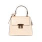Embossed Satchel