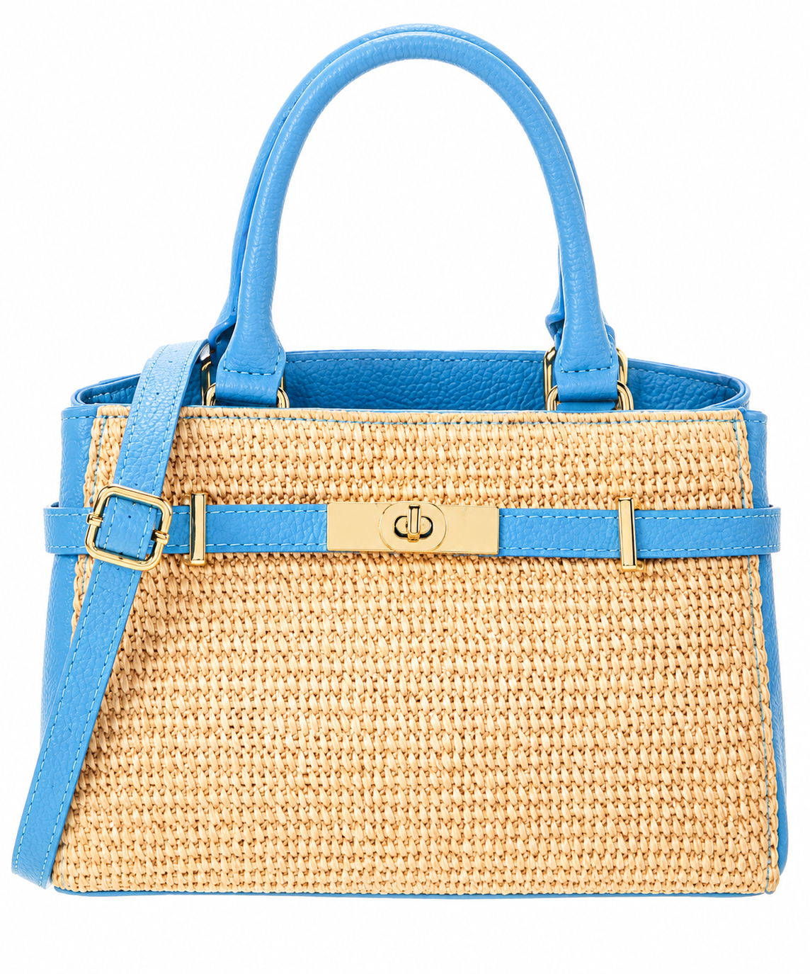Raffia Satchel