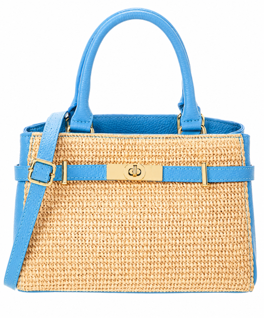 Raffia Satchel