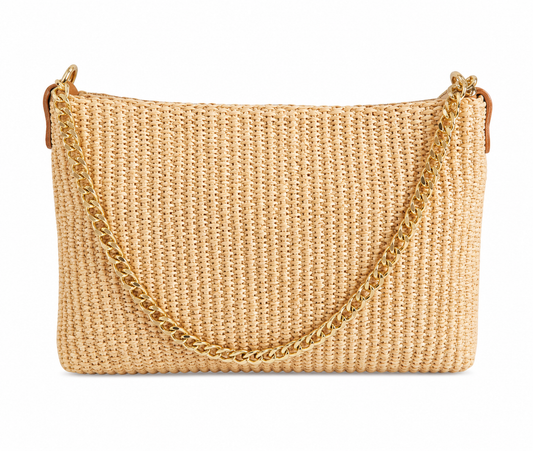 Raffia Shoulder Bag