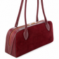 Suede East-West Bag