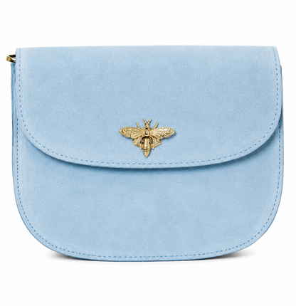 Suede Bee Crossbody