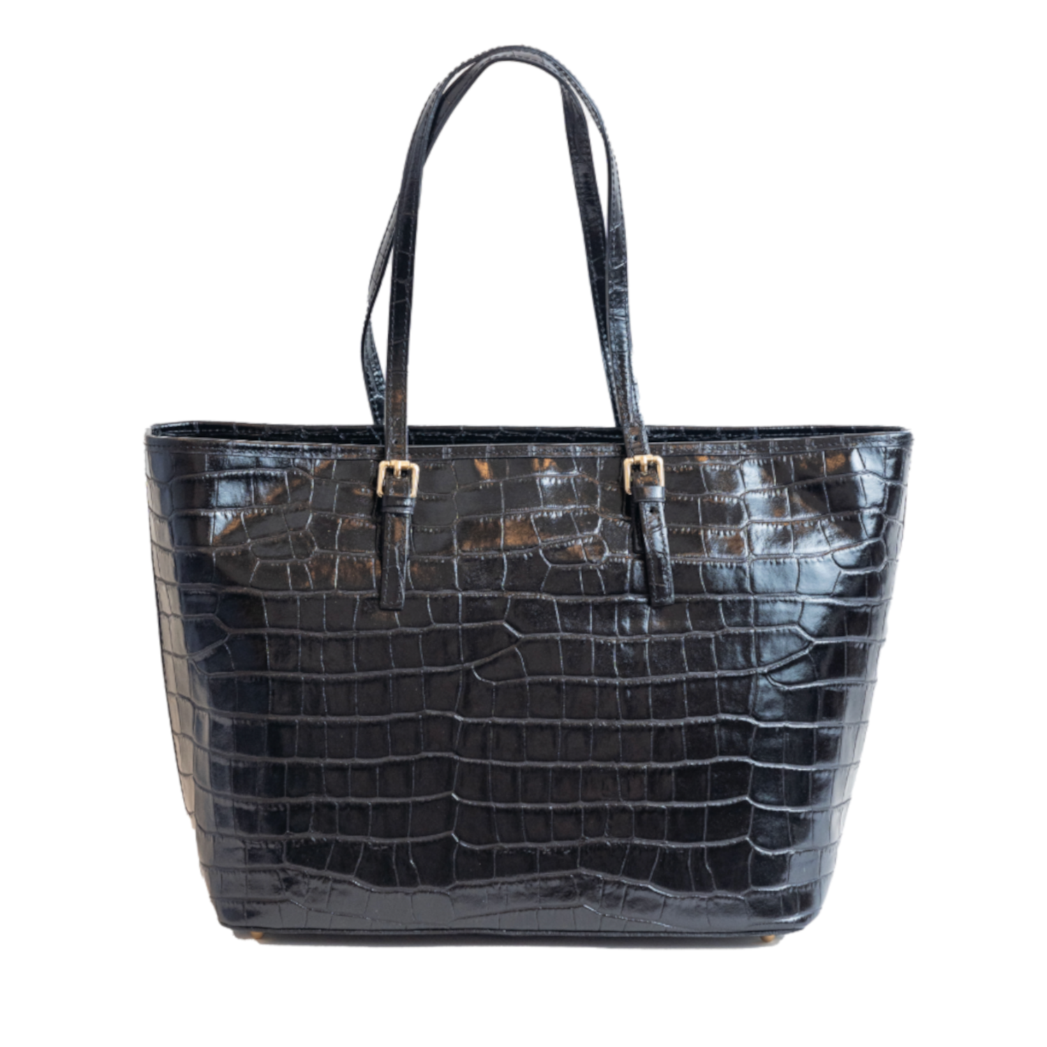 Croc Embossed Tote