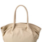 Sculpted Soft Leather Tote