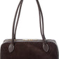 Suede East-West Bag
