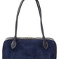 Suede East-West Bag