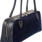 Suede East-West Bag