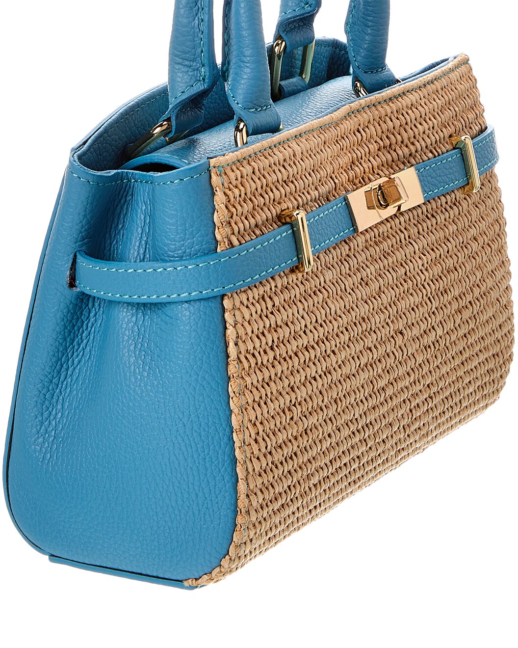 Raffia Satchel
