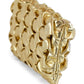 Metallic Nappa Clutch