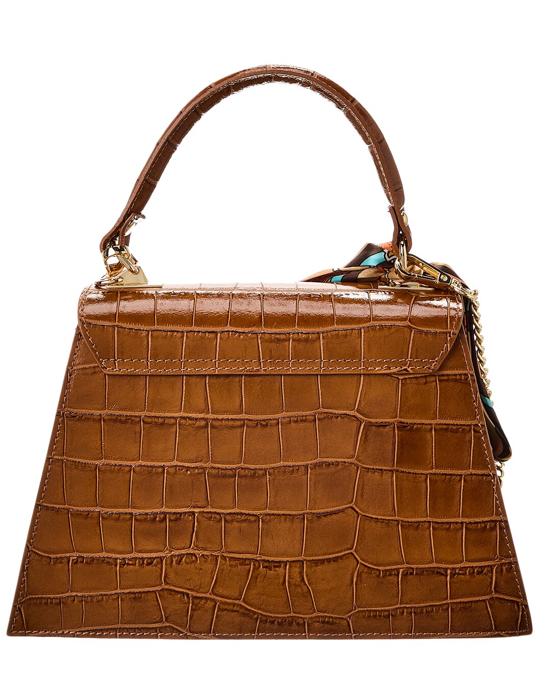 Borsa A Tracolla New York Joanna – Pelle In Rilievo Verde – Mini Crossbody Con Borchie - Foto 2