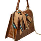 Marta Embossed Satchel
