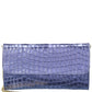 Metallic Leather Clutch