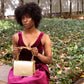 Metallic Leather Crossbody