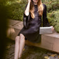 Metallic Leather Clutch