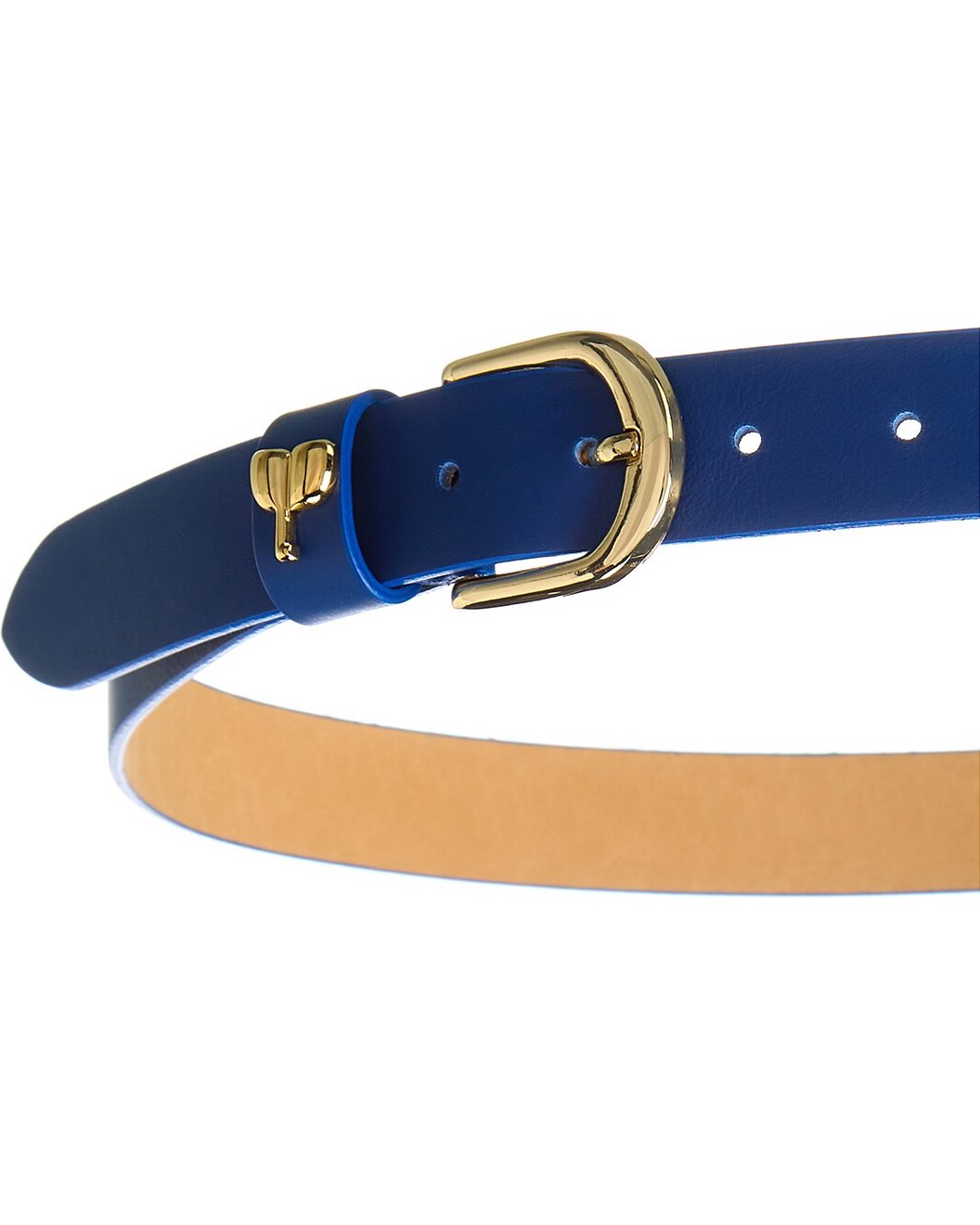 Leather Belt with Logo